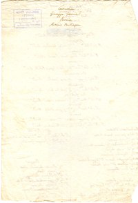 Elenco dei Filarmonici dilettanti e professori. Biblioteca Civica Bonetta di Pavia, Carte Bonetta cart. 6 n. 1 rep. 132av