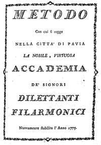 Metodo dell'Accademia Filarmonica