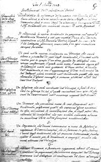 Stabilimenti per l�anno 1782. Biblioteca Universitaria di Pavia, Miscellanea Ticinensia II n. 51