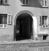 L'ingresso di Casa Fortini