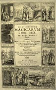 Tavola tratta da: Martín Antonio Delrío, Disquisitionum magicarum libri sex, in tres tomos partiti, Moguntiae, 1603