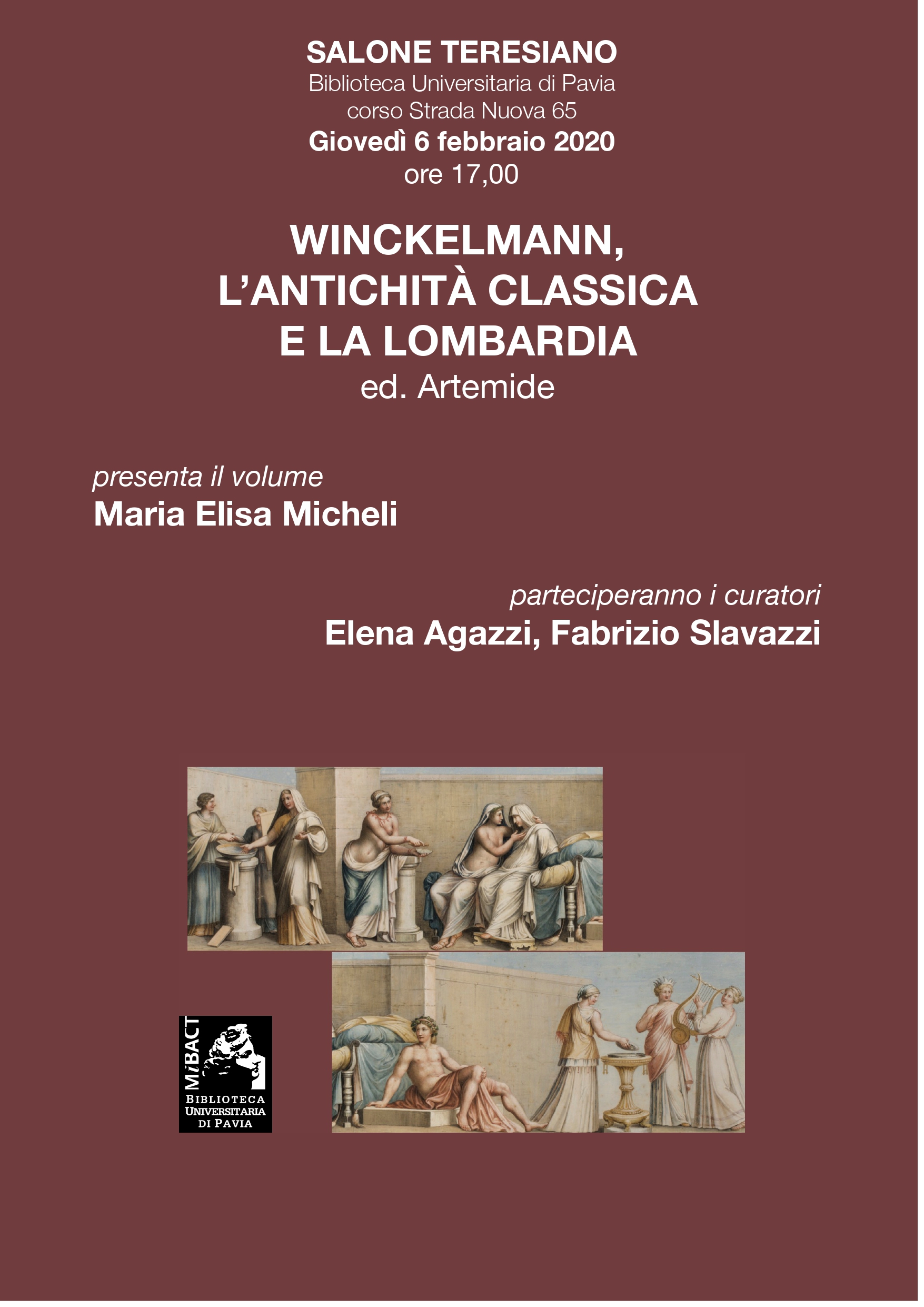 Winckelmann, l’antichità classica e la Lombardia - Locandina