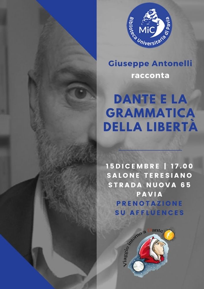 Giuseppe Antonelli, Dante e la grammatica della libertà - Locandina