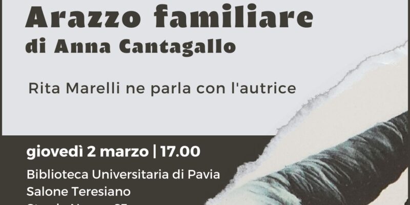 Arazzo familiare di Anna Cantagallo - Locandina
