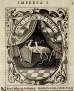 Tavola tratta da: Diego de Saavedra Fajardo, Obras… en dos tomos diuididas, el primero contiene I. Idea de un principe politico christiano… Anversa, 1678-1681