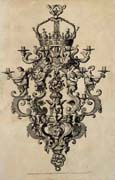 Tavola tratta da: Francisco de los Santos, Descripcion breue del monasterio de S. Lorenzo el real del Escorial … Madrid, 1657