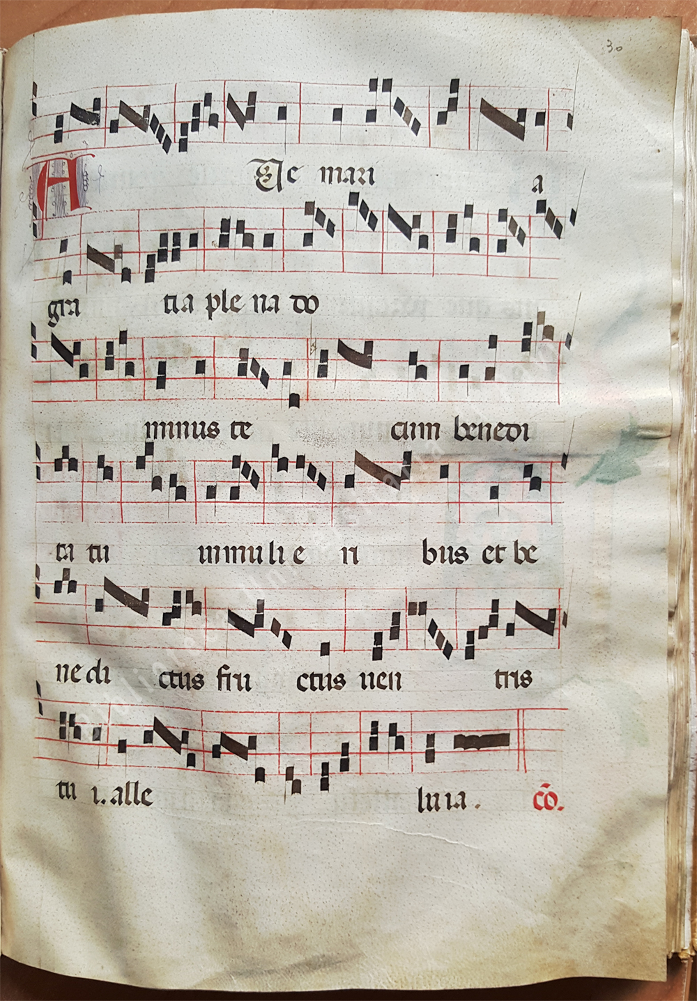Corale. Aldini 570, c. 30r