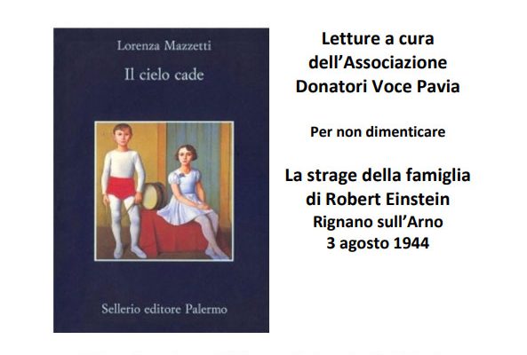 Letture da Il cielo cade di Lorenza Mazzetti