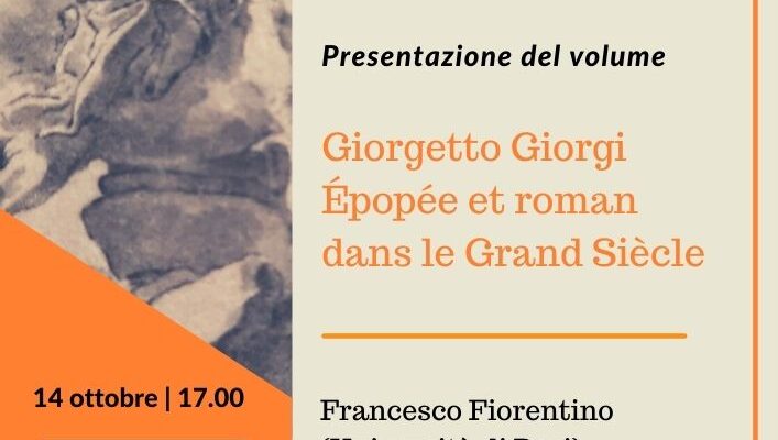 Giorgetto Giorgi, Épopée et roman dans le Grand Siècle - Locandina