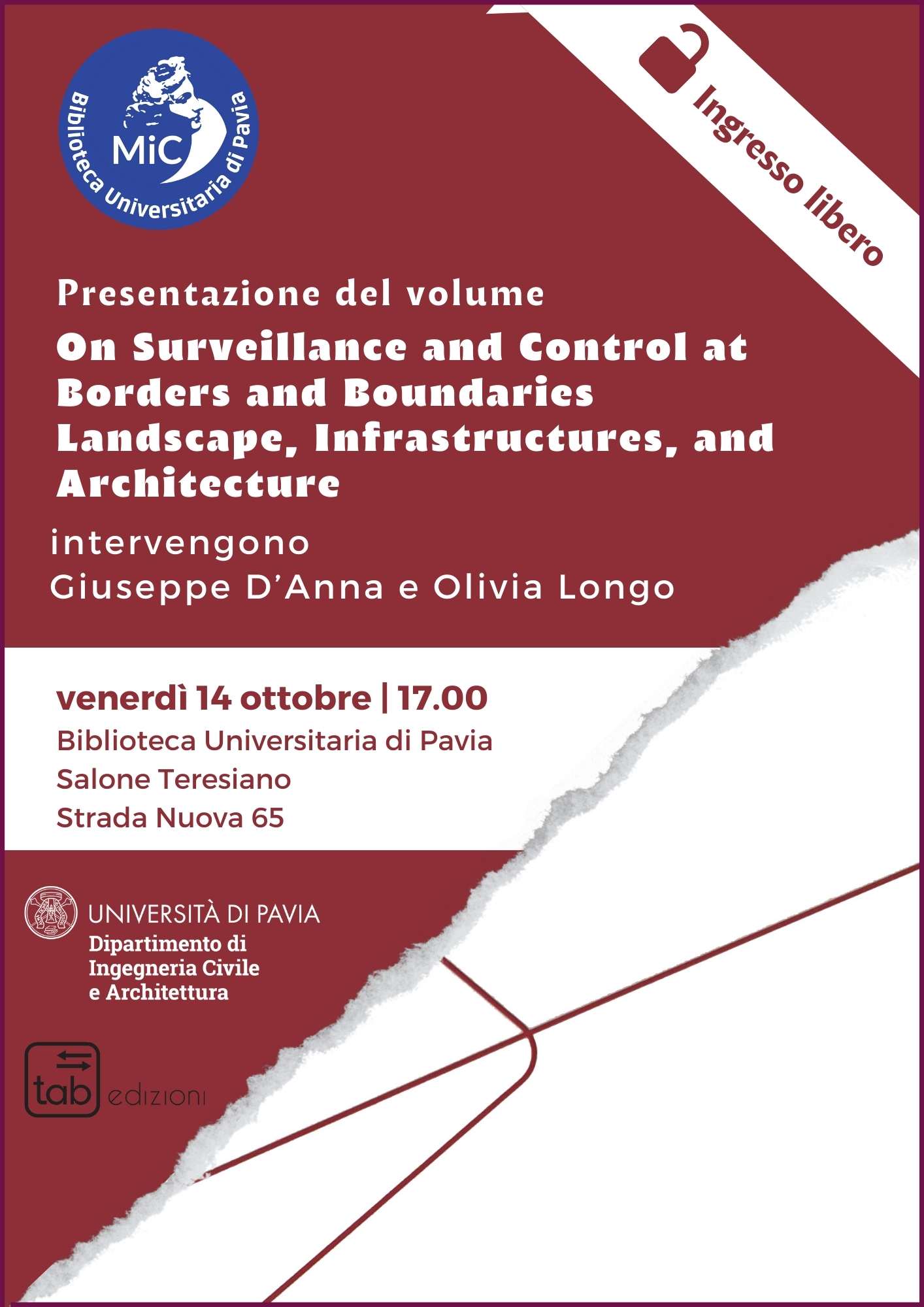 On Surveillance and Control at Borders and Boundaries - Locandina