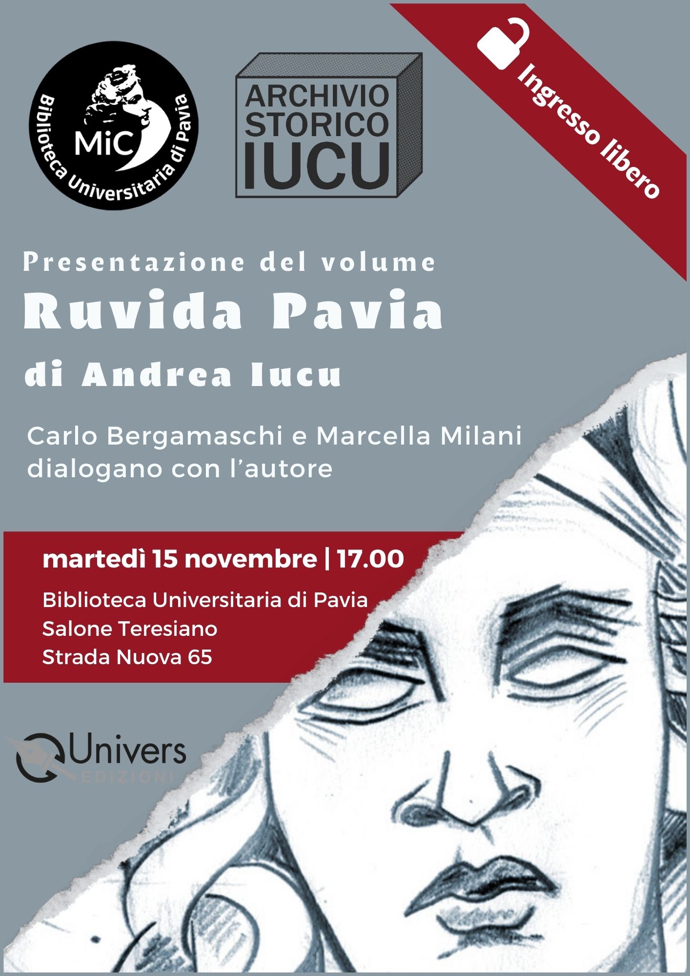 Ruvida Pavia di Iucu - Locandina