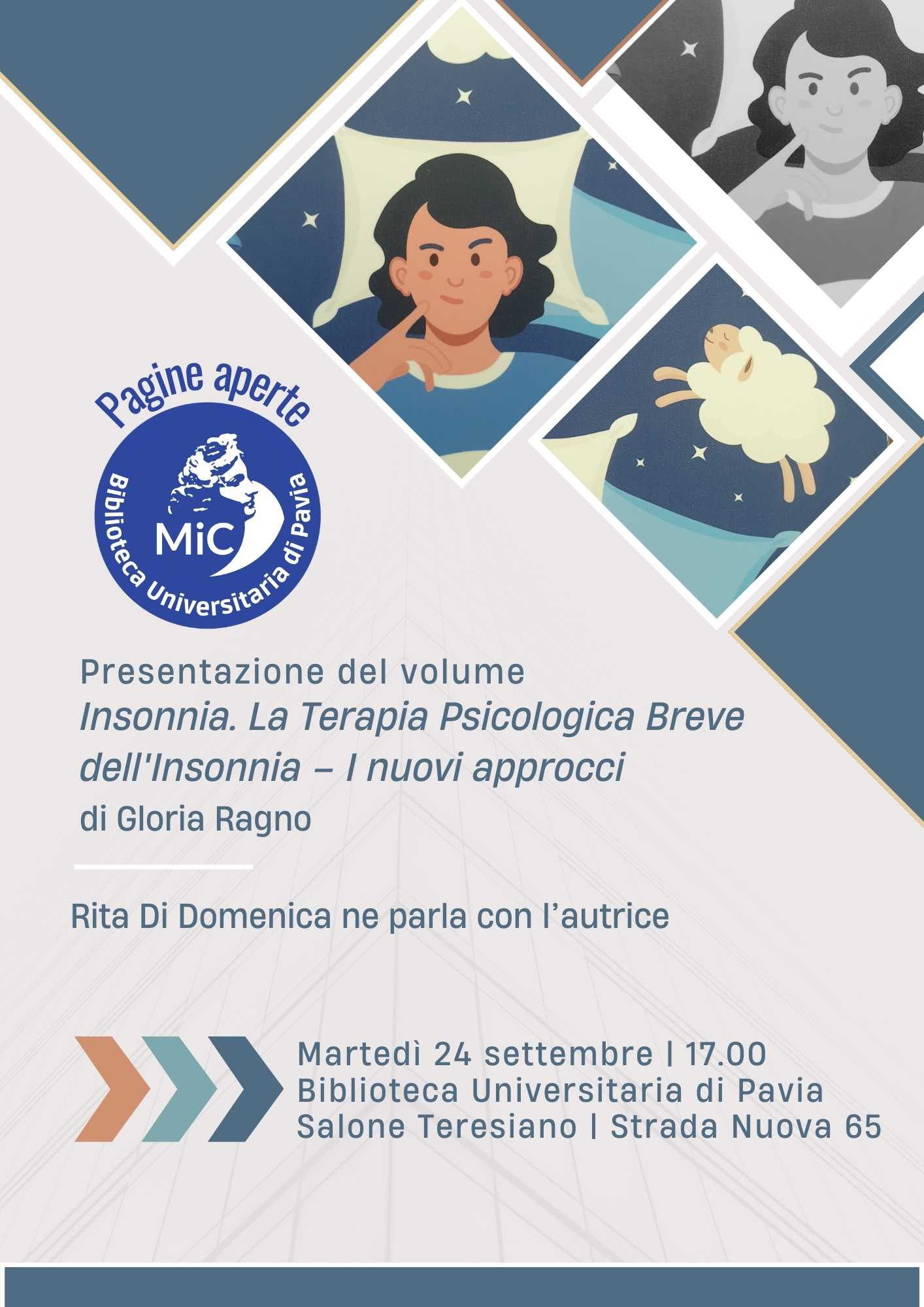Insonnia di Gloria Ragno - locandina